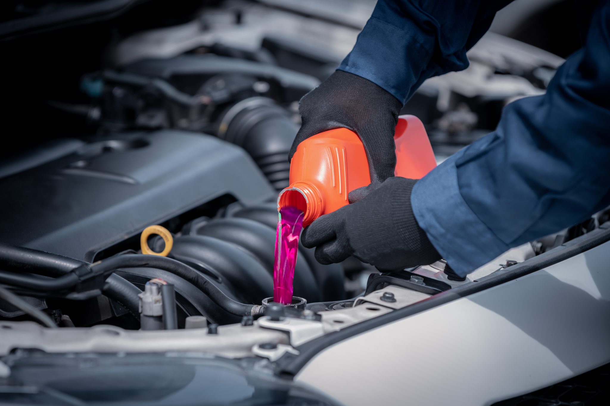Car Maintenance and Coolant Service