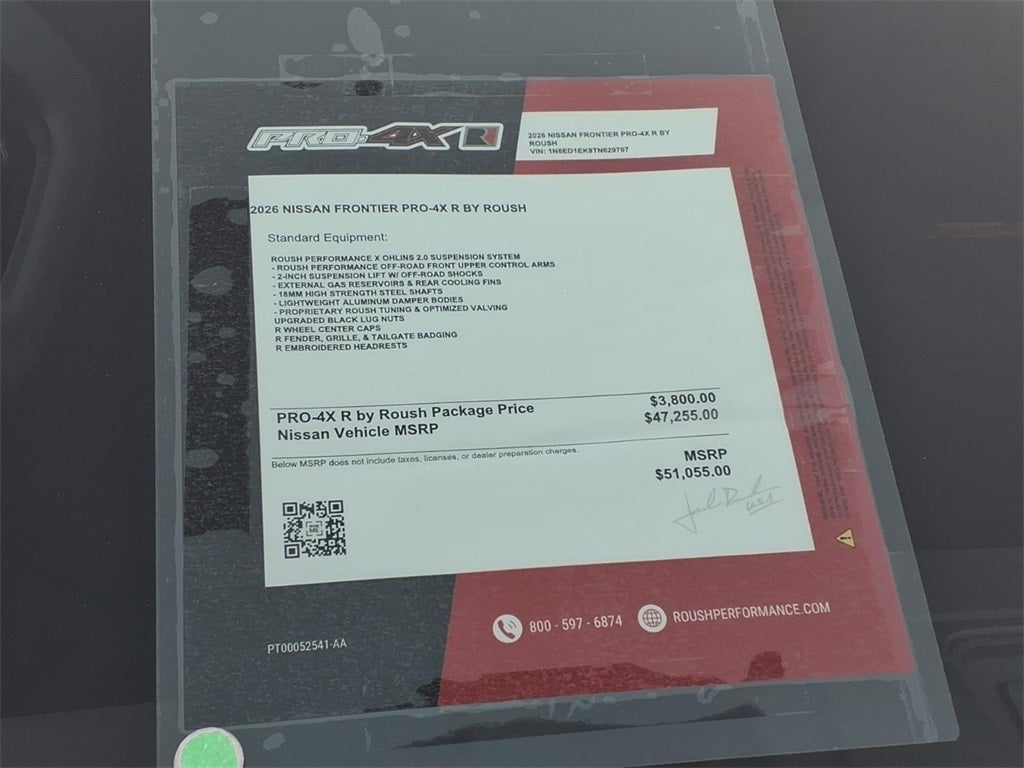 2026 Nissan Frontier PRO-4X