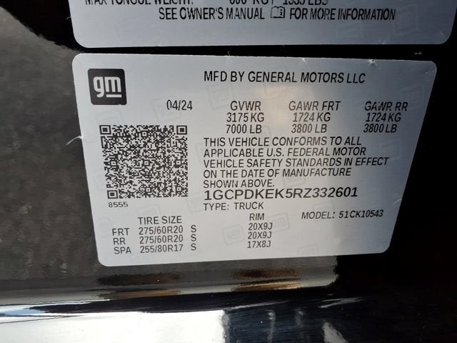 2024 Chevrolet Silverado 1500 LT (2FL)