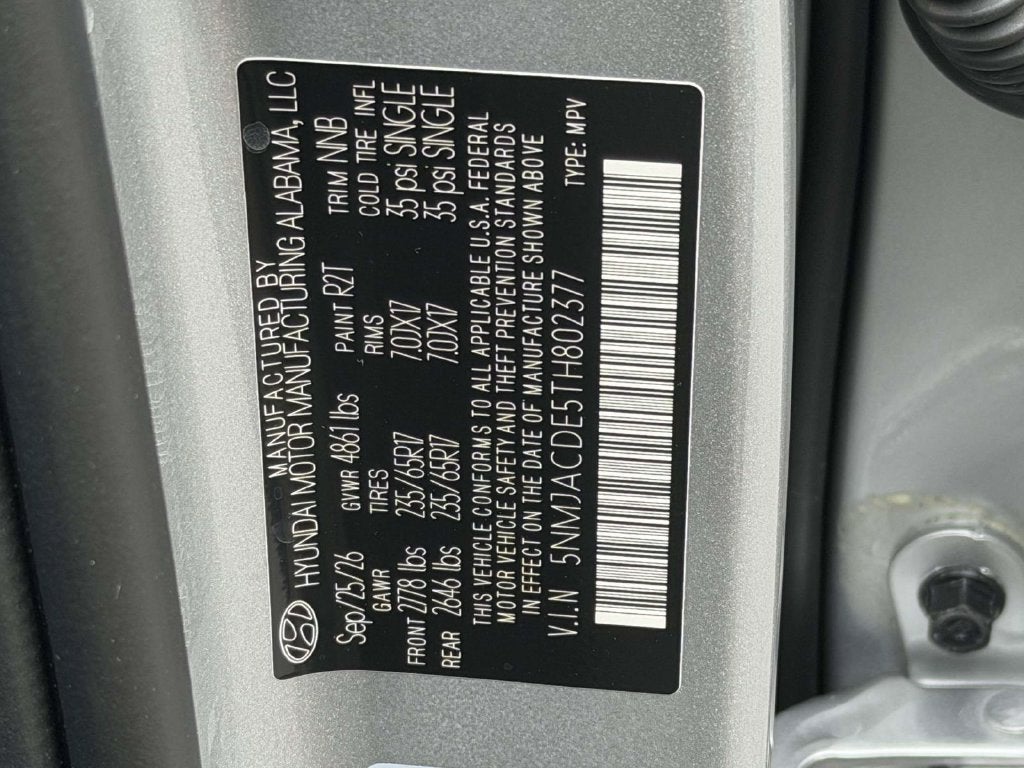 2026 Hyundai Tucson SE