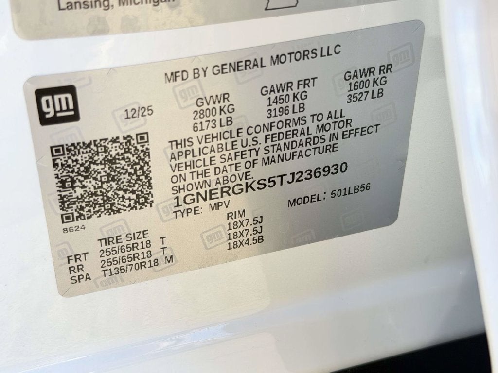 2026 Chevrolet Traverse FWD LT