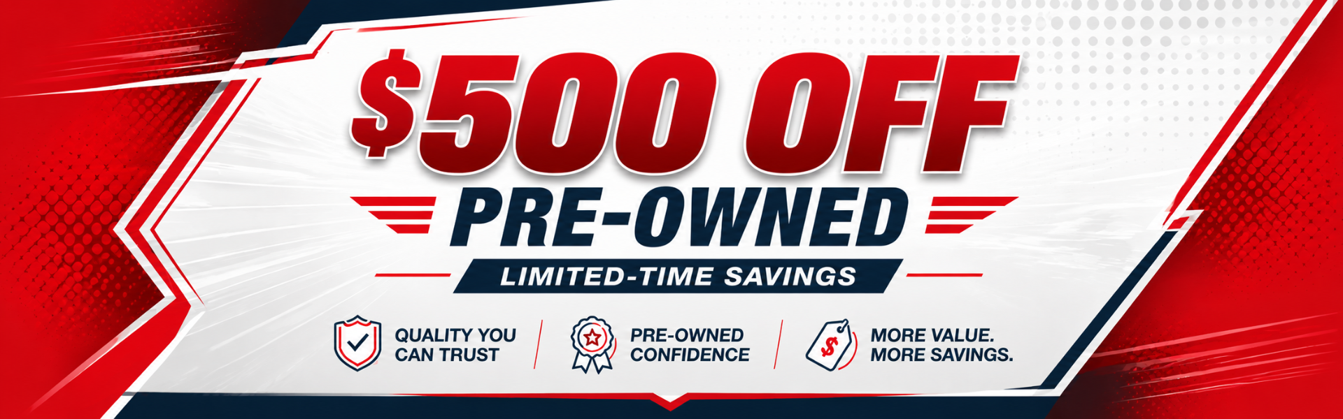 pre-owned savings