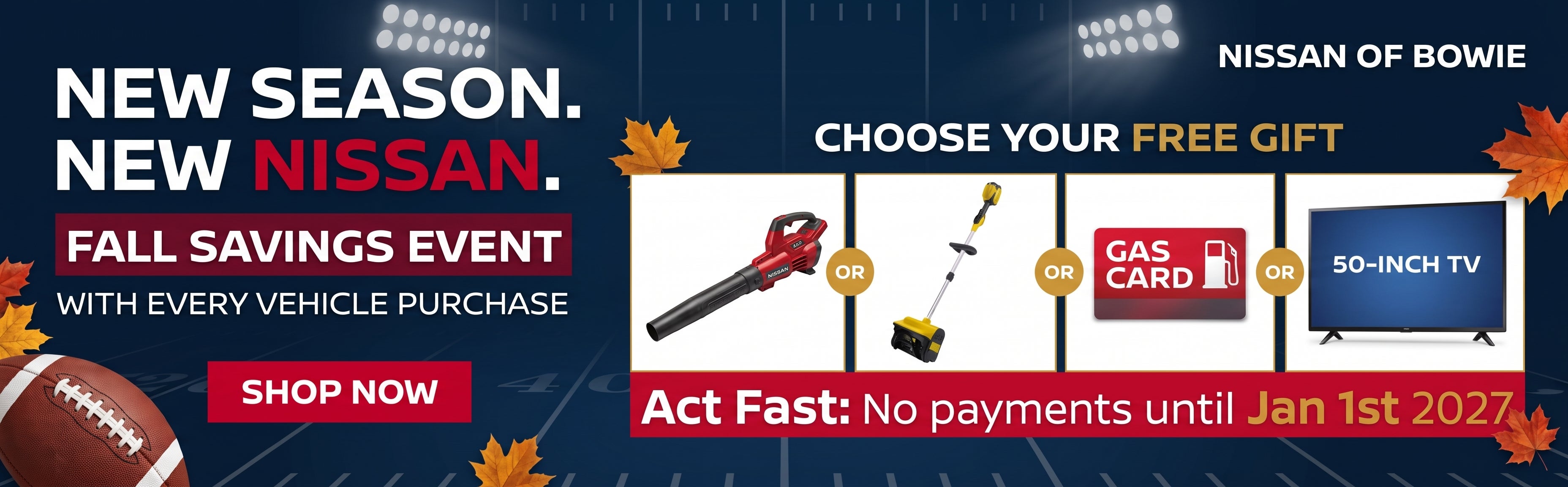 Fall Savings