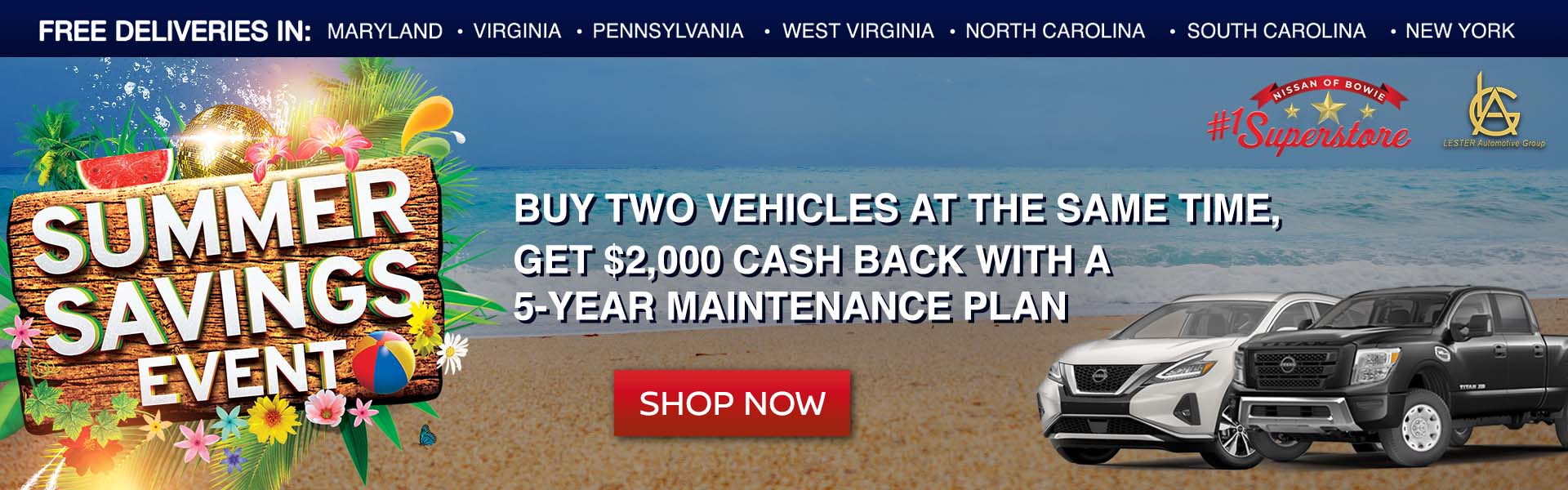 buy 2 vehicles at the same time special