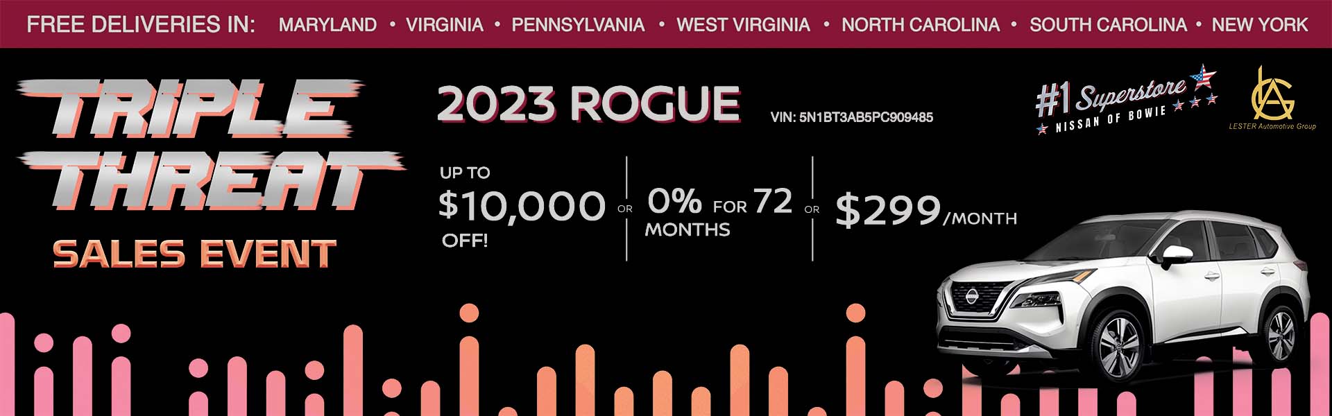 Rogue lease for $299. 